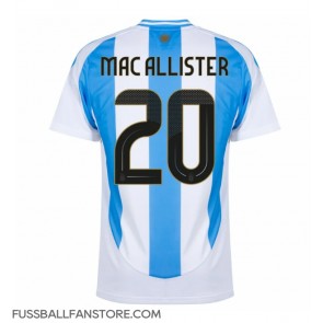 Argentinien Alexis Mac Allister #20 Replik Heimtrikot Copa America 2024 Kurzarm